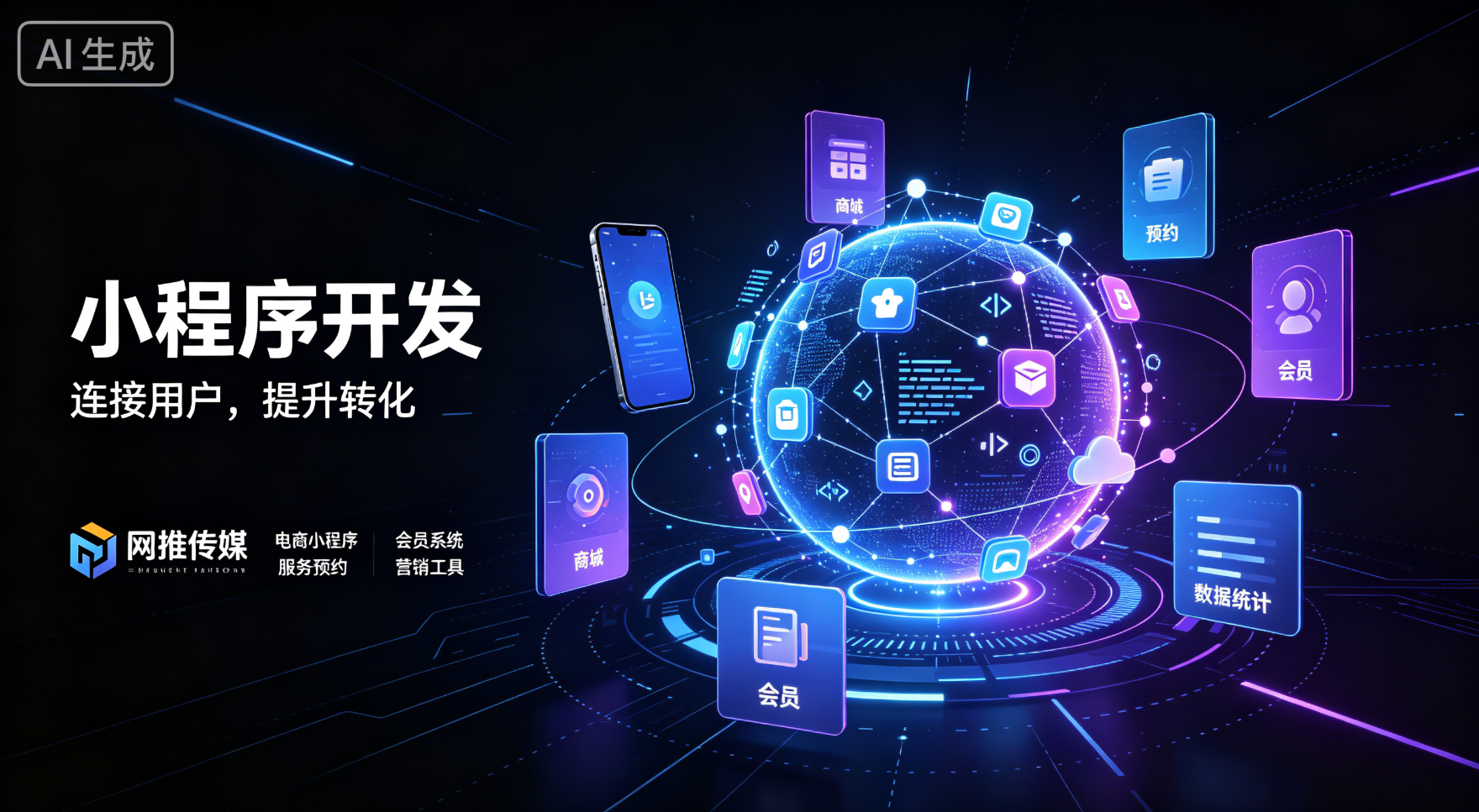 小程序开发宣传图